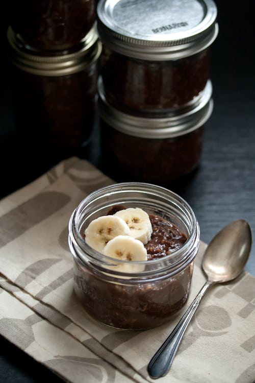 Make-Ahead Chocolate Oatmeal