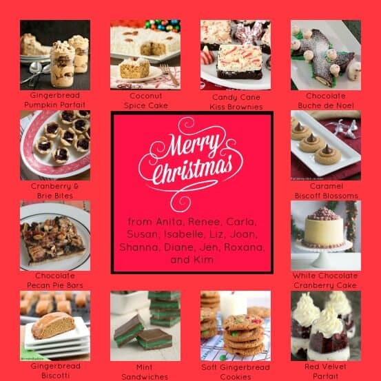 Chocolate Mint Candy Christmas Food Party on Jen's Favorite Cookies