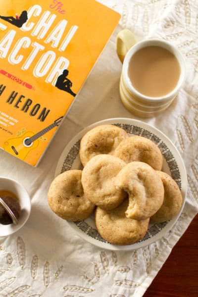 Chai Spice Snickerdoodle Cookies